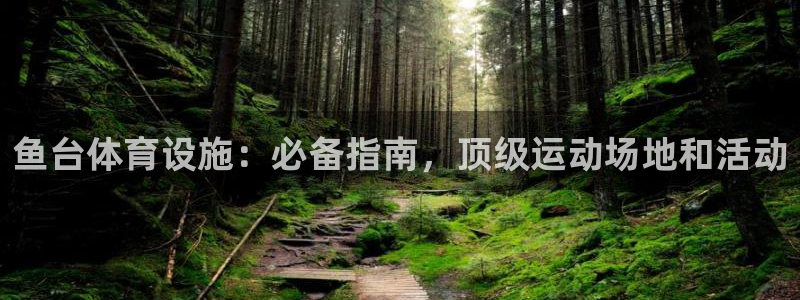 意昂3集团：鱼台体育设施：必备指南，顶级运动场地和活