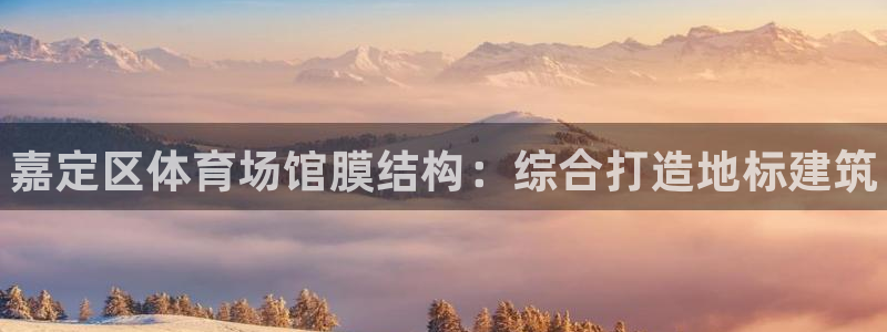 意昂体育3：嘉定区体育场馆膜结构：综合打造地标建筑