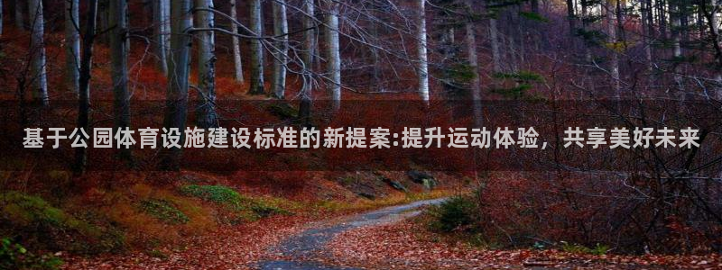 意昂3娱乐代理怎么样：基于公园体育设施建设标准的新提